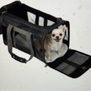 Sherpa travel original deluxe pet airline carrier sz Medium